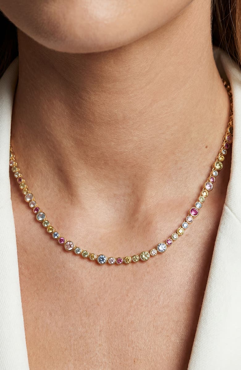 Sif Jakobs Jewellery Necklace Sardinien Altro, Alternate, color, 925 Sterling Silver / White