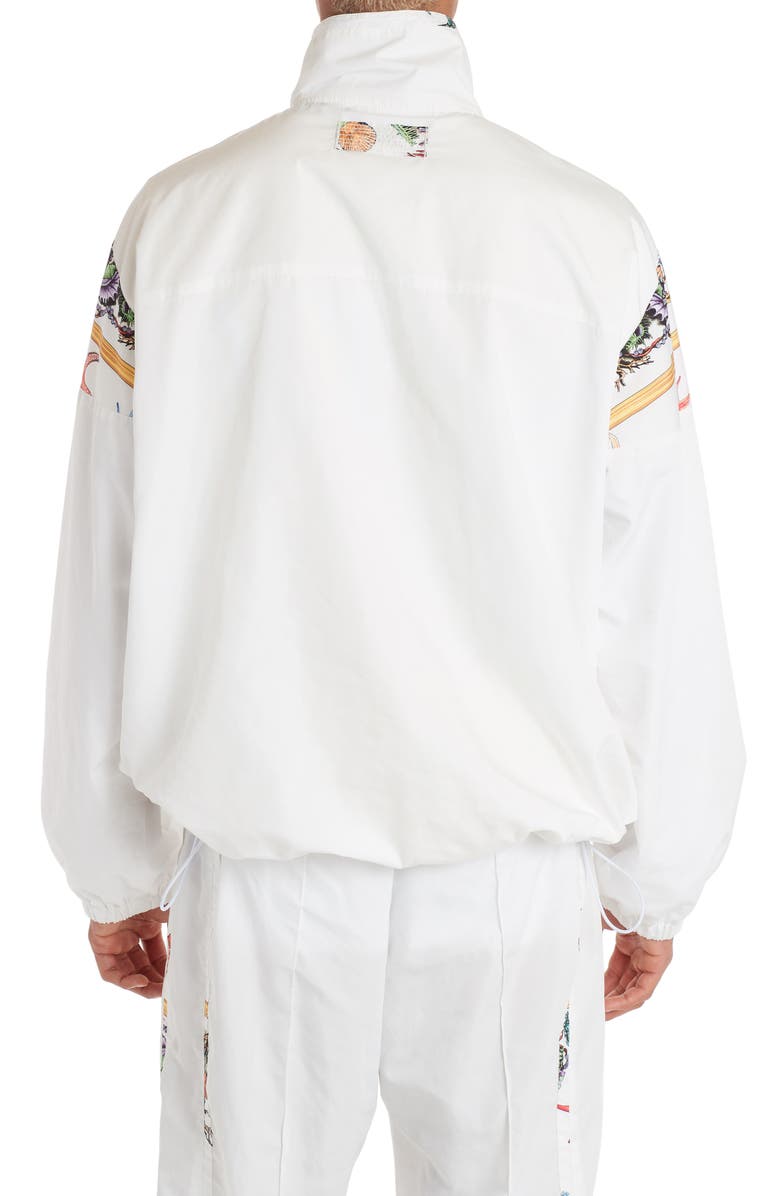 Versace Trésor de la Mer Print Track Jacket, Alternate, color, 
