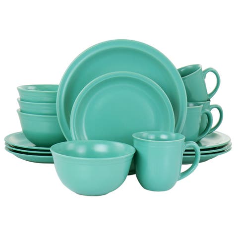 16 Piece Siam Stoneware Dinnerware Set