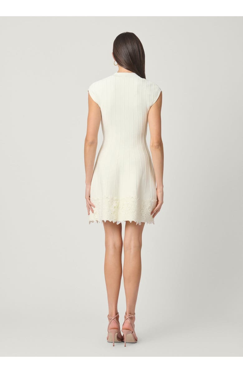 Shoshanna Azalea Courcheval Knit Dress, Alternate, color, Ivory