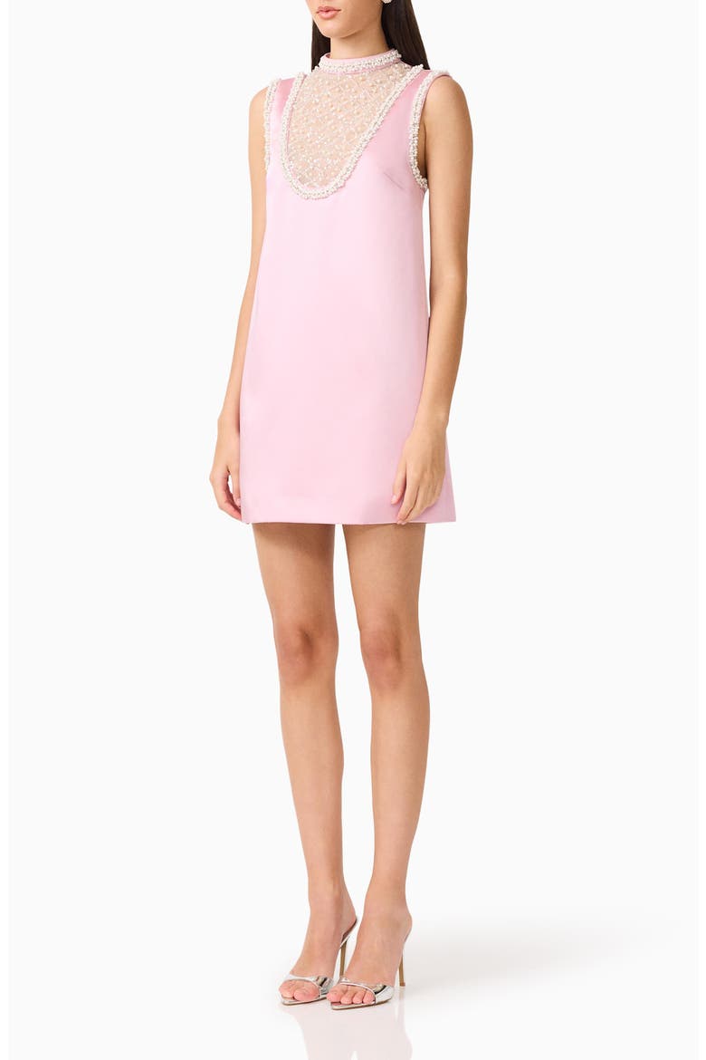 Espera Shift Dress, Alternate, color, ROSEPINK