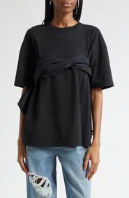 Area Taffeta Knot T-Shirt