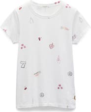 rag & bone All Over Lucky Charm T-Shirt