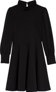 LOVE, NICKIE LEW Love, Nickie Lew Mock Neck Skater Dress