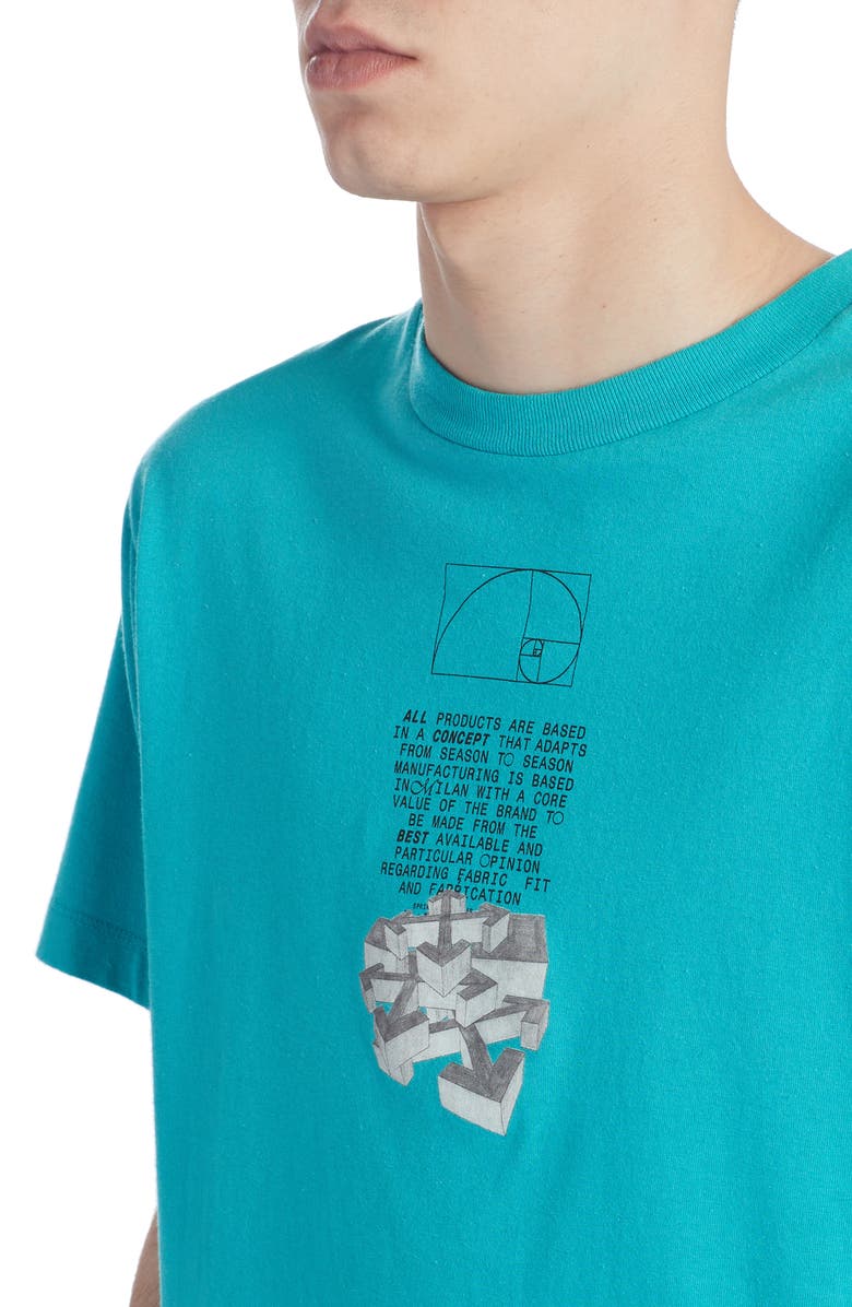 Off-White Arrows Graphic Short Sleeve Slim T-Shirt, Alternate, color, 