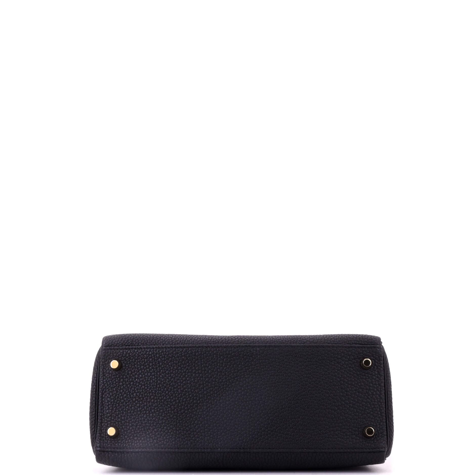 Kelly Handbag Black Togo with Gold Hardware 28, Alternate, color, Black