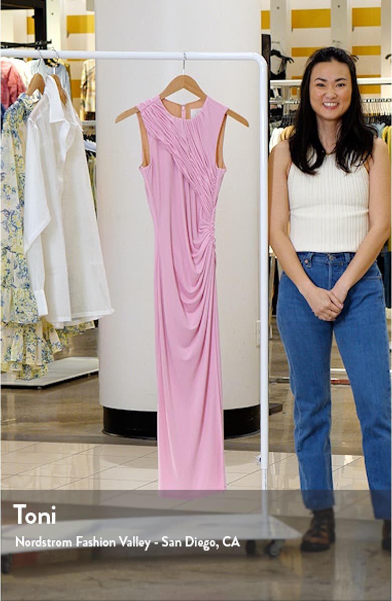 Wesson Ruched Dress, sales video thumbnail