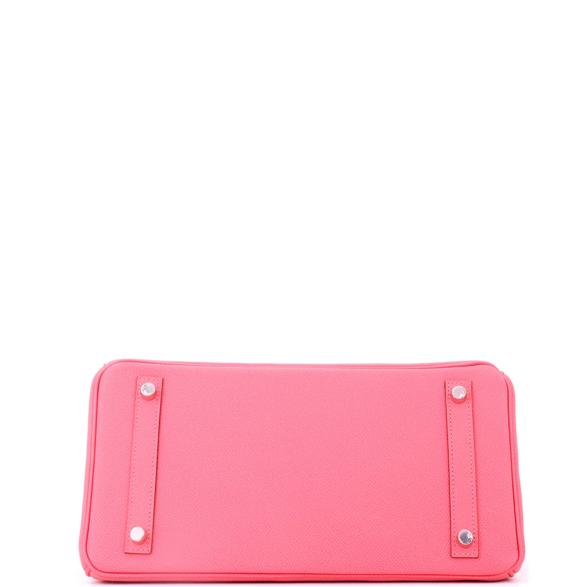 Pre-Owned Hermes Birkin Handbag Pink Epsom with Palladium Hardware 30, Alternate, color, Rose Azalee