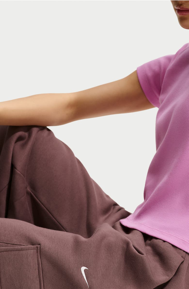 Nike Sportswear Phoenix Fleece Wide Leg Cargo Sweatpants, Alternate, color, 502 Tattoo/Sail