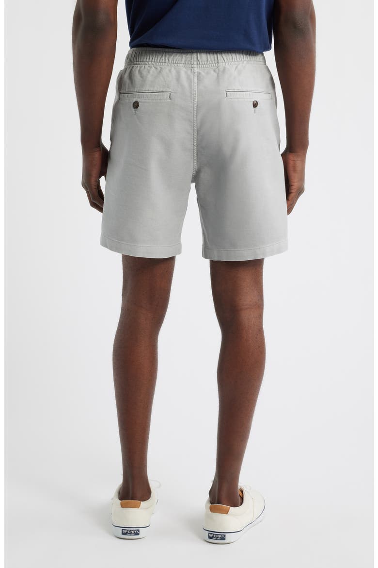Crown Weekend Shorts, Alternate, color, GALE GREY
