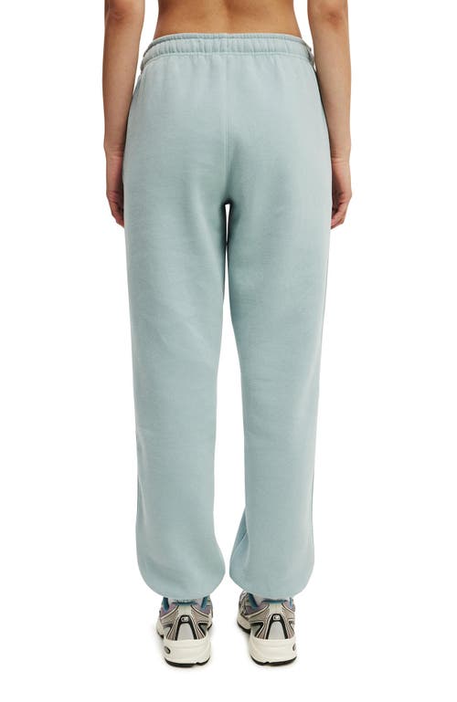 Cotton On Body Plush Essential Gym Sweatpant In Blue