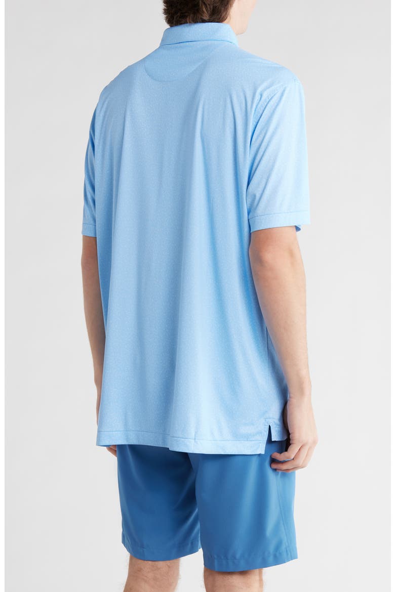 Featherweight Nautical Knots Performance Polo, Alternate, color, COTTAGE BLUE