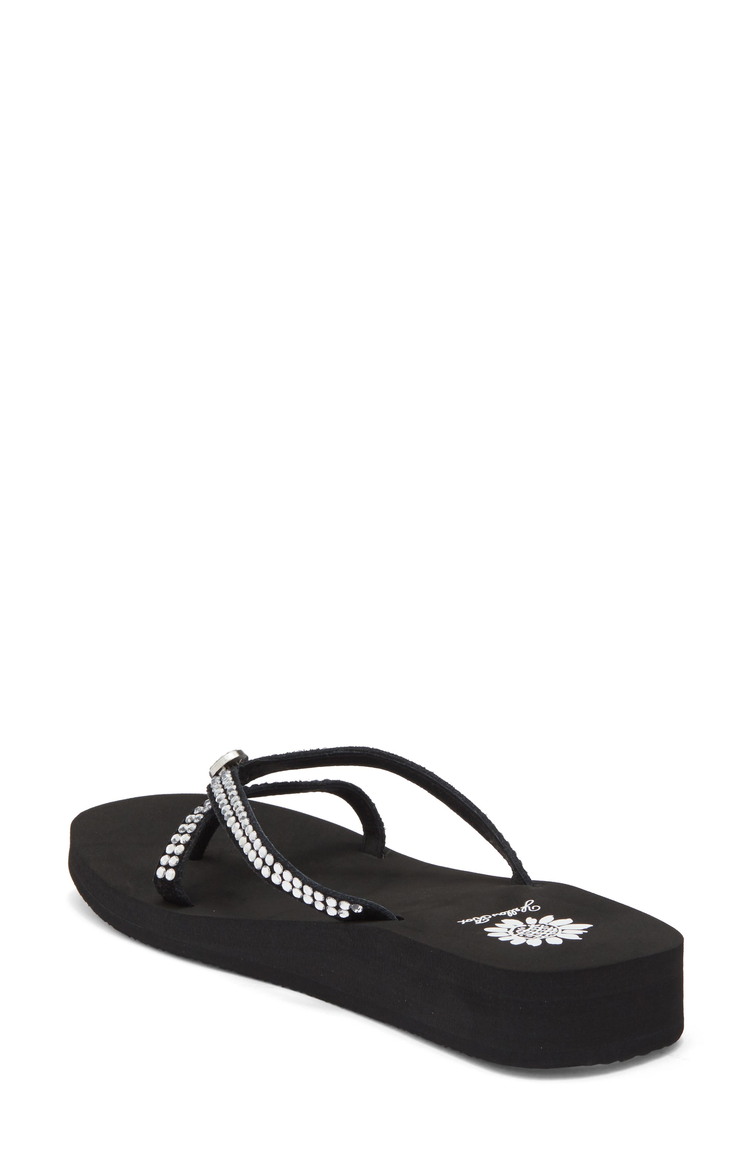 Yellow Box Premium Stormy Platform Sandal, Alternate, color, Black