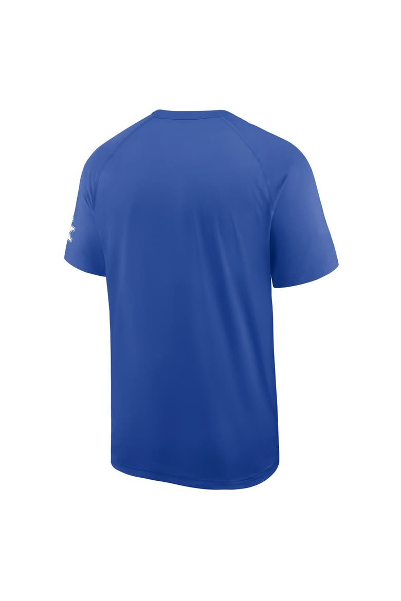 Men's Nike Royal Kentucky Wildcats Ready Raglan Premium Performance T-Shirt, Alternate, color, Royal