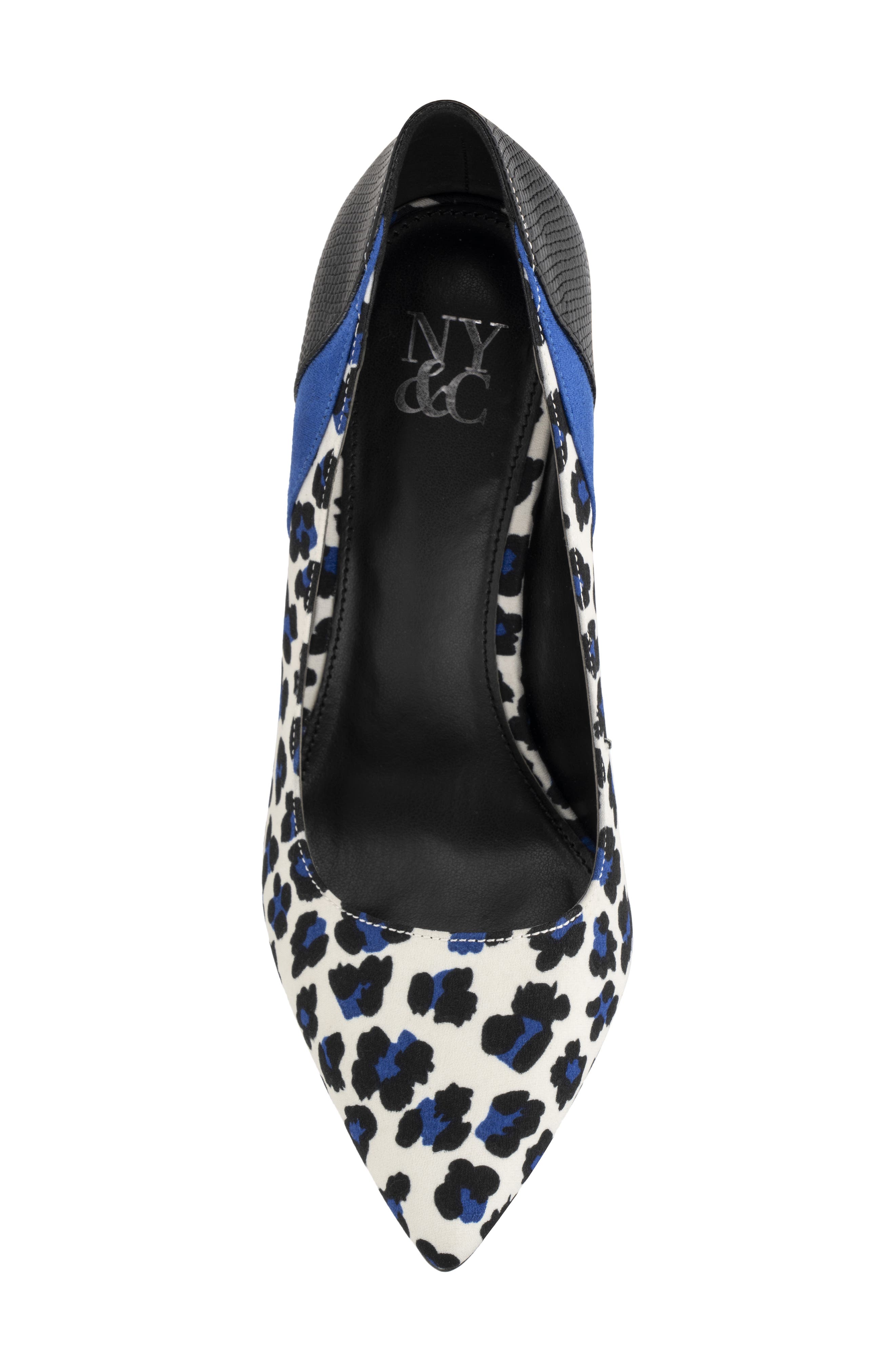 NEW YORK AND COMPANY Madison Leopard Reptile Embossed Pump, Alternate, color, 