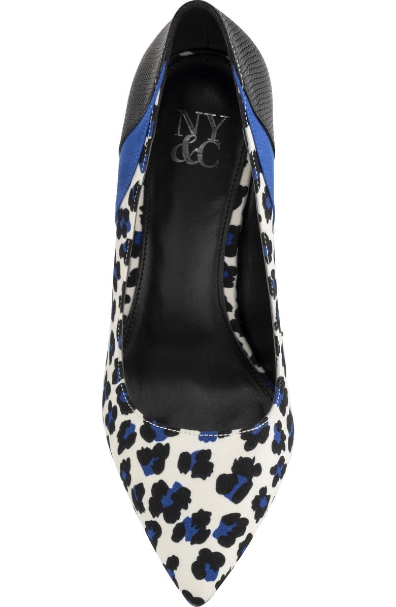 NEW YORK AND COMPANY Madison Leopard Reptile Embossed Pump, Alternate, color,