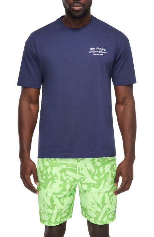 Eastside Golf Keep Swinging Graphic T-Shirt in Midnight Navy  product