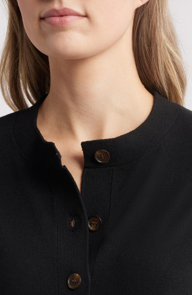 Caslon<sup>®</sup> Classic Crewneck Cardigan, Alternate, color,