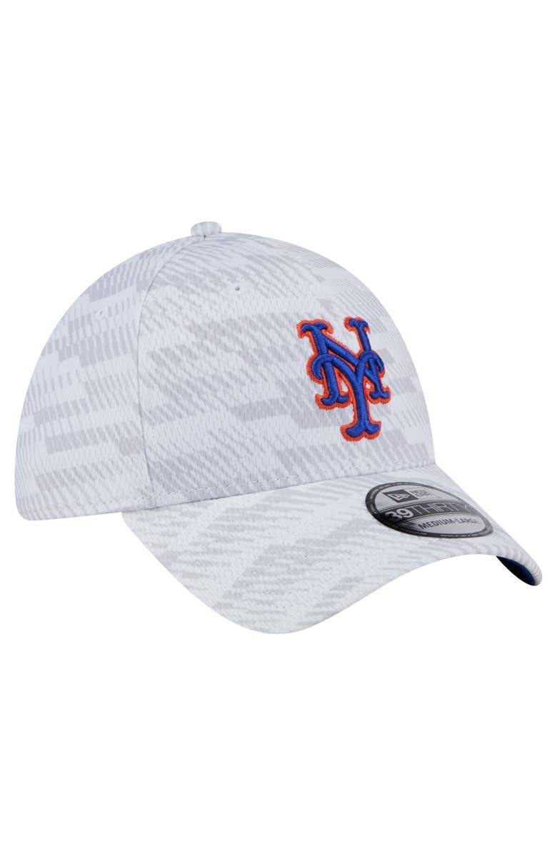 New Era Men's New Era White New York Mets Graded 39THIRTY Stretch Fit Hat, Alternate, color,
