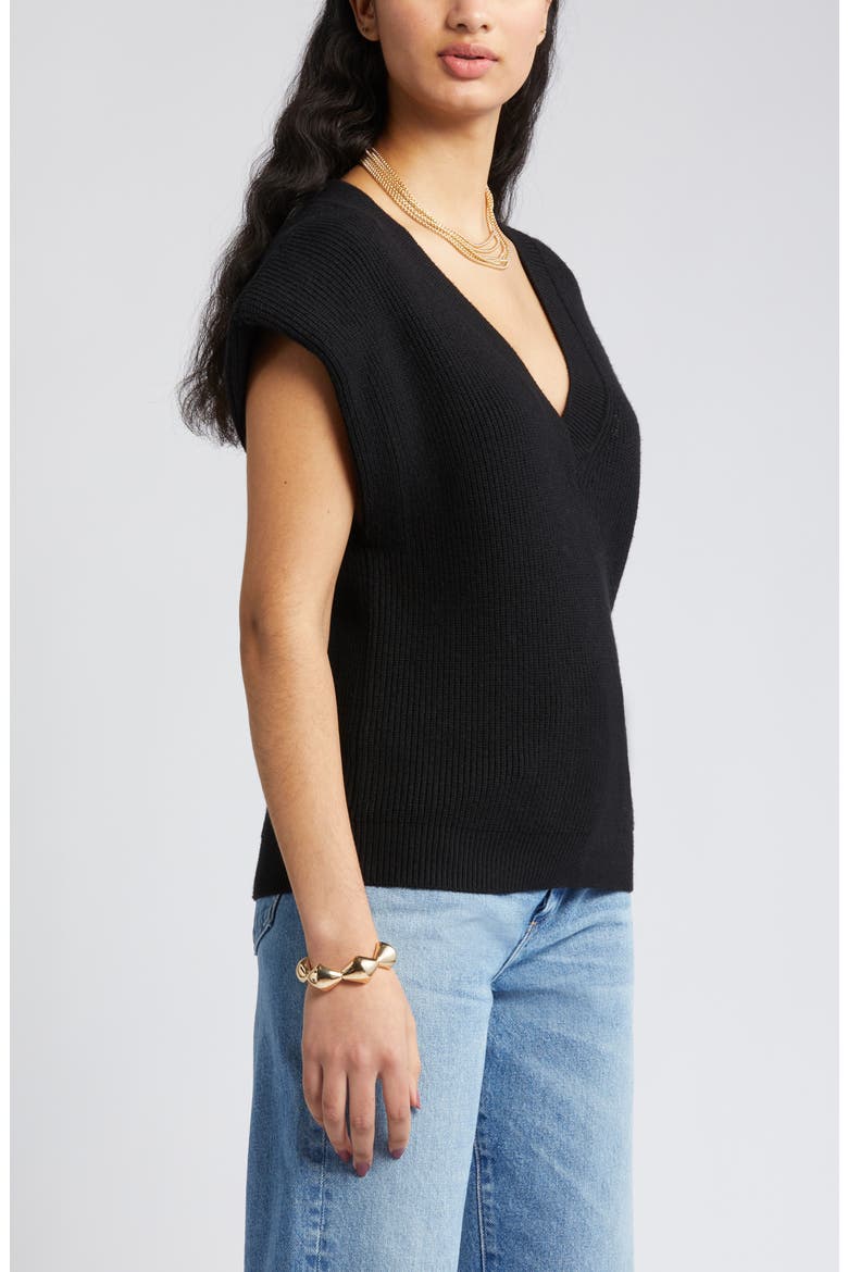 Sweater Vest, Alternate, color, BLACK
