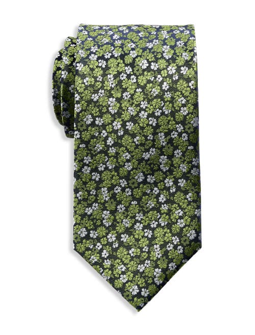 Synrgy By Dxl Micro Floral Tie In Green