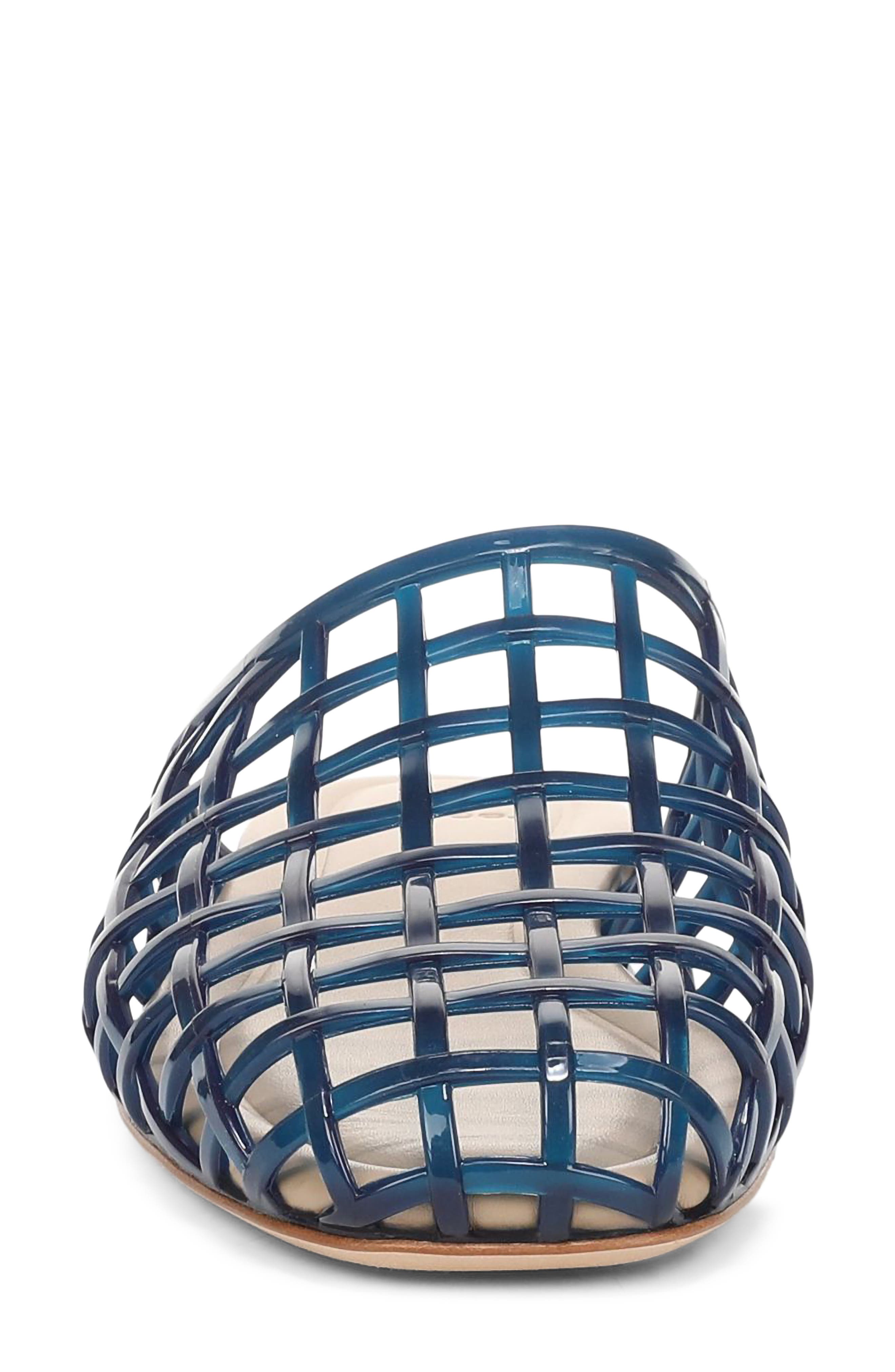 Barcelona Jelly Cage Mule, Alternate, color, COSMIC BLUE