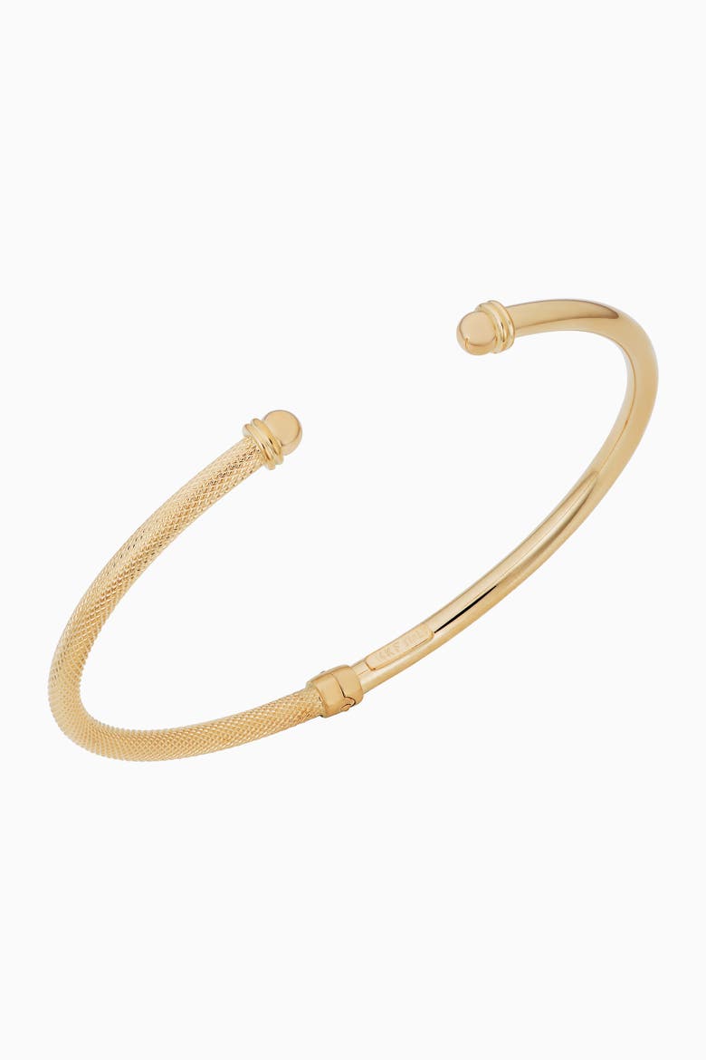 14K Yellow Gold Red Carpet Cuff, Main, color, Yellow Gold