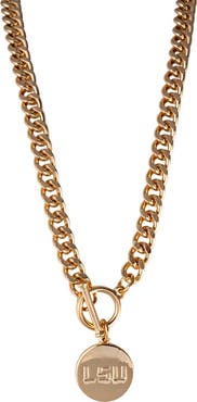 Shelby & Grace LSU Tigers Ramsey Gold Necklace