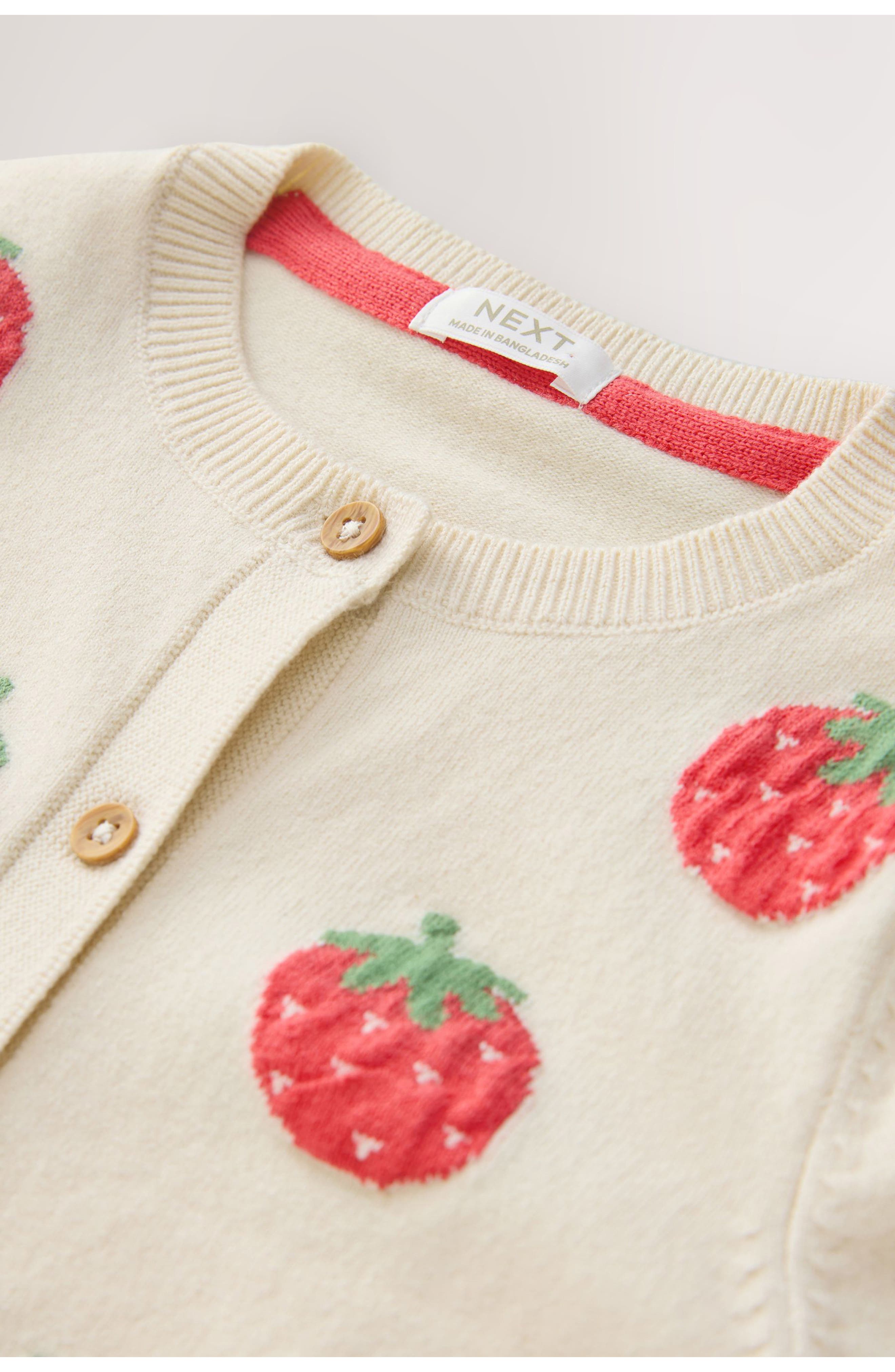 NEXT Kids' Strawberry Cardigan — фото 3