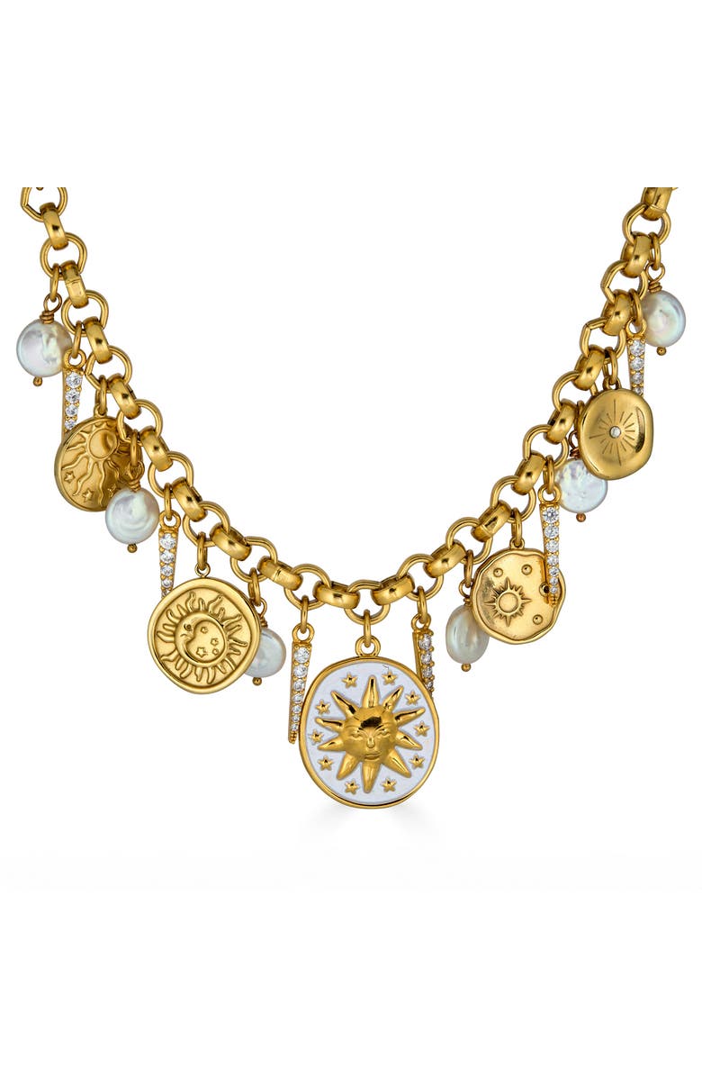 Loni Paul Jewelry Celestial Charm Necklace, Alternate, color,