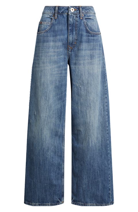 Jaya Baggy Wide Leg Jeans (Light Vintage)