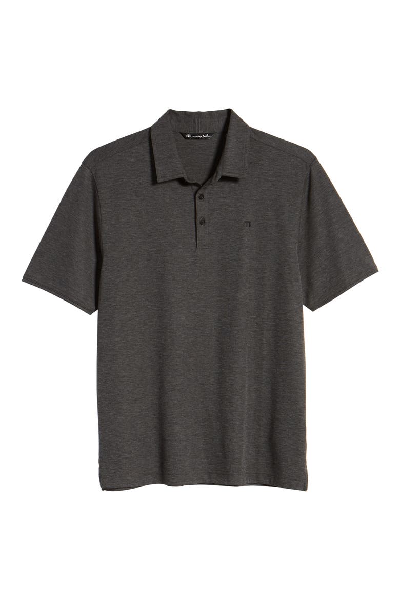 Classy Regular Fit Jersey Polo, Alternate, color, HEATHER BLACK