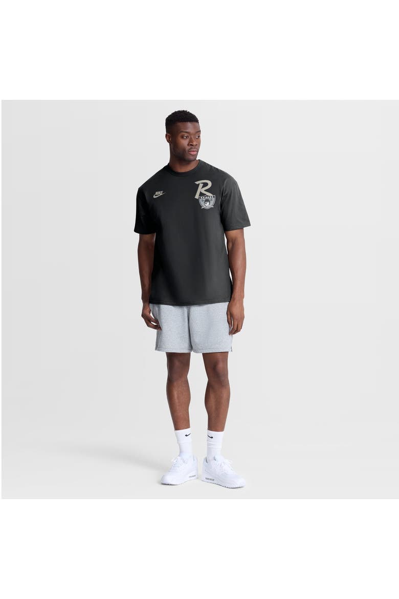 Men's Nike Black Las Vegas Raiders Night Primary Max90 T-Shirt, Alternate, color, Black