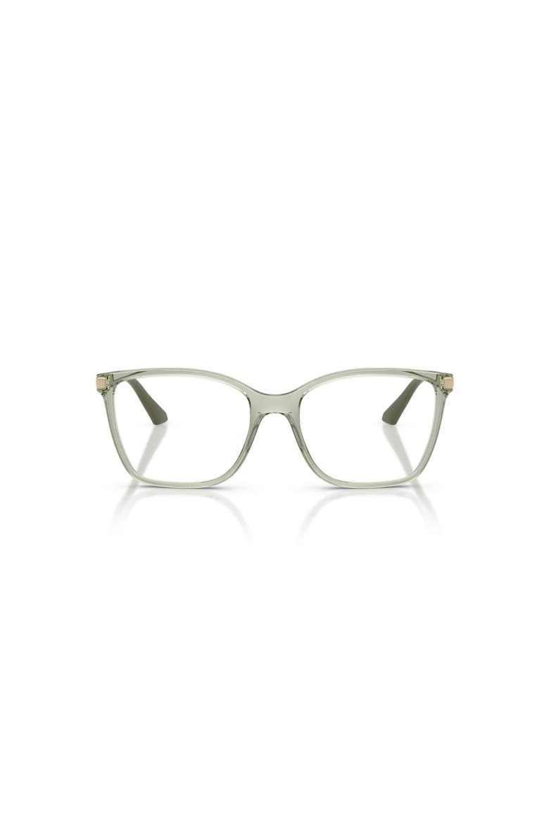 53mm Square optical glasses, Alternate, color, Green