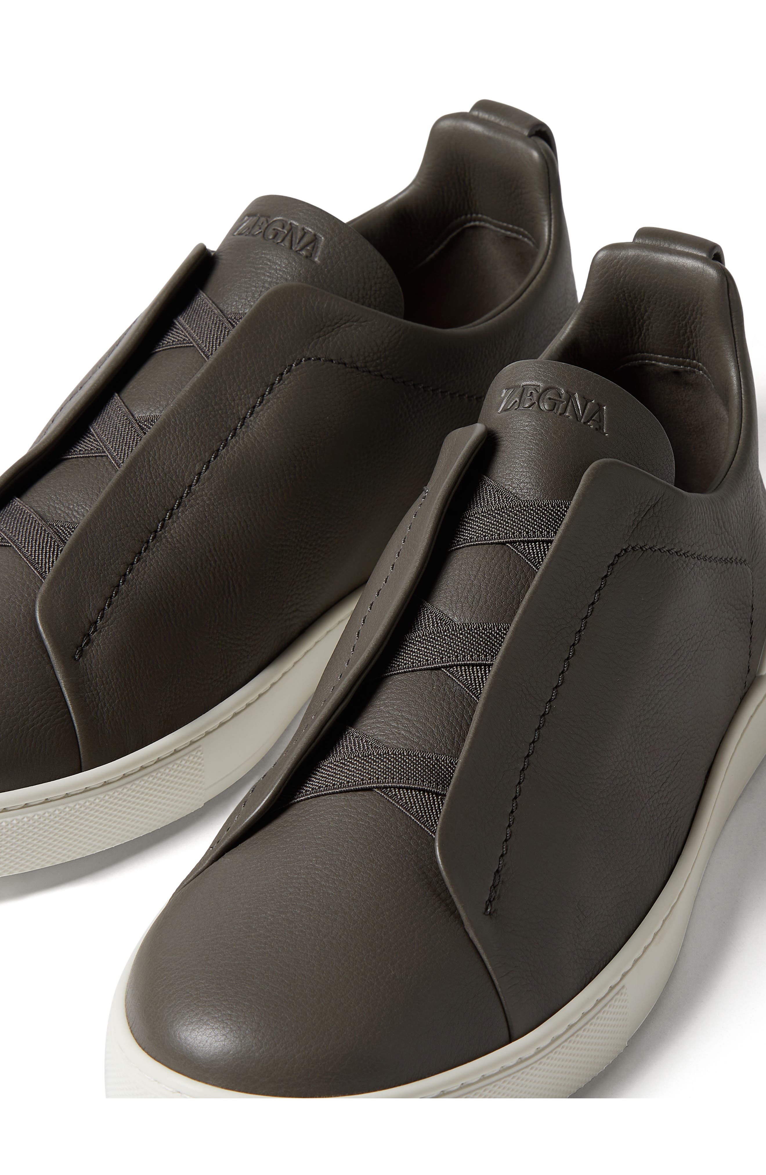 Triple Stitch™ SECONDSKIN Sneaker, Alternate, color, DARK TAUPE