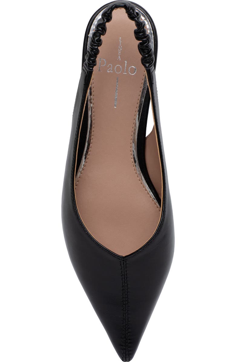 Linea Paolo Diana Slingback Pointed Toe Flat, Alternate, color,