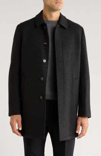 Cardinal of Canada Check Wool Blend Coat