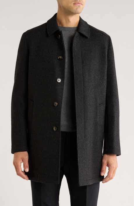 Cardinal of Canada Check Wool Blend Coat