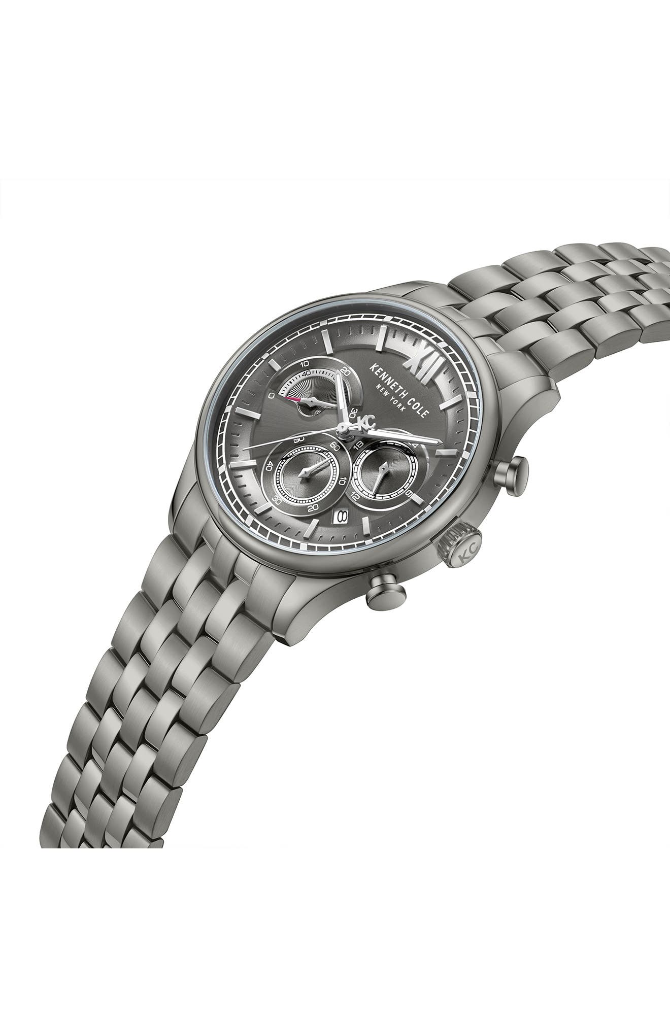 Kenneth Cole New York Multi-Function Chronograph Bracelet Watch (Men ...