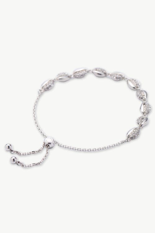 Classicharms Lucia Shell Whisper Bolo Bracelet In Gray