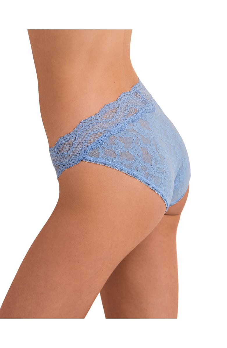 Adore Me Maud Bikini Panties, Alternate, color, Medium Blue
