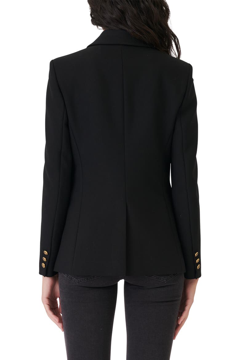 Valilou Blazer, Alternate, color, BLACK