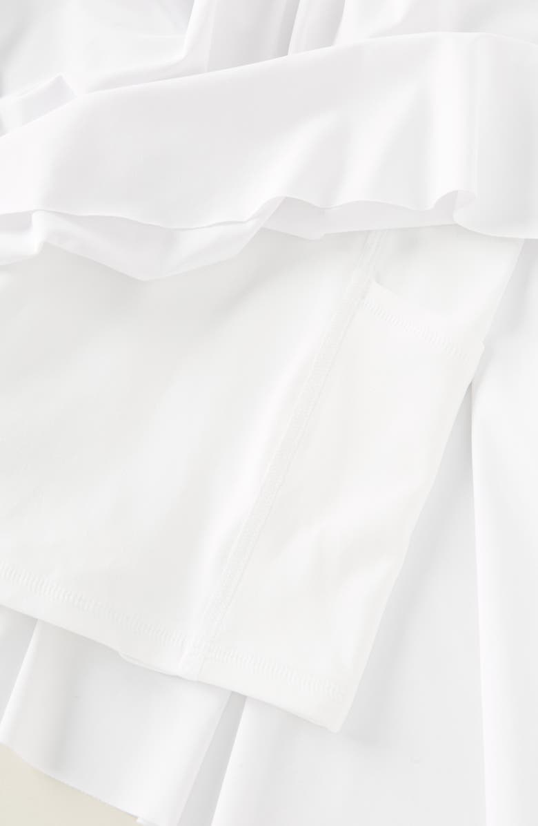 Recess Pickleball x Zella Kids' Cross Court Skort Dress, Alternate, color, White