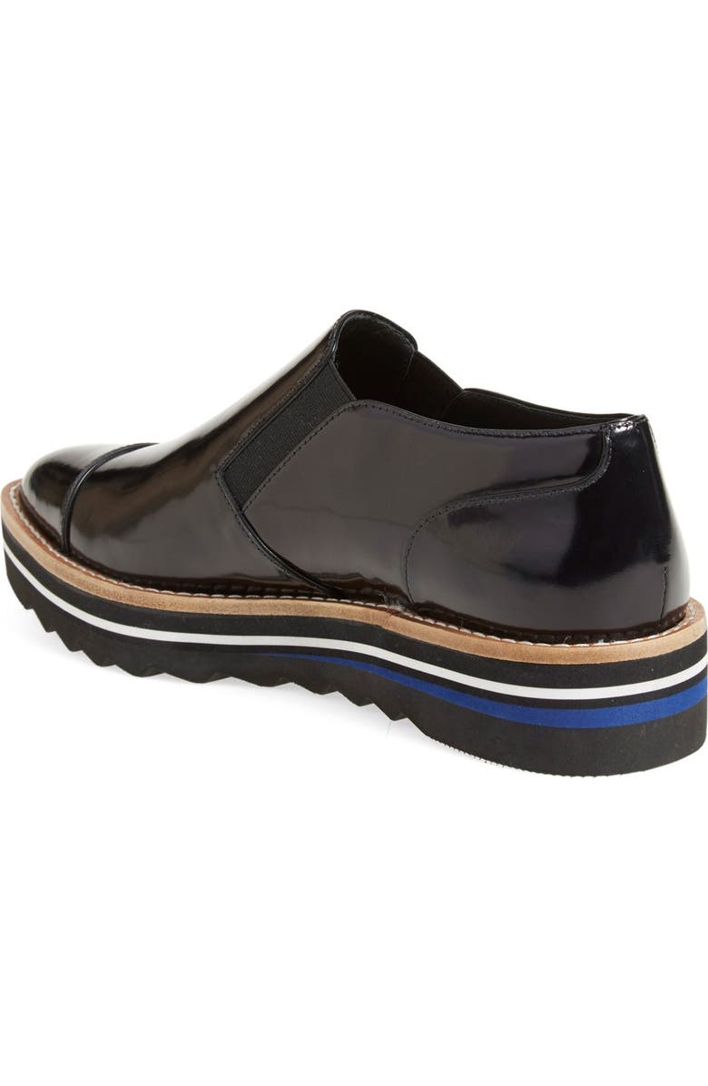 Vince 'Alona' Slip-On Almond Toe Oxford, Alternate, color,