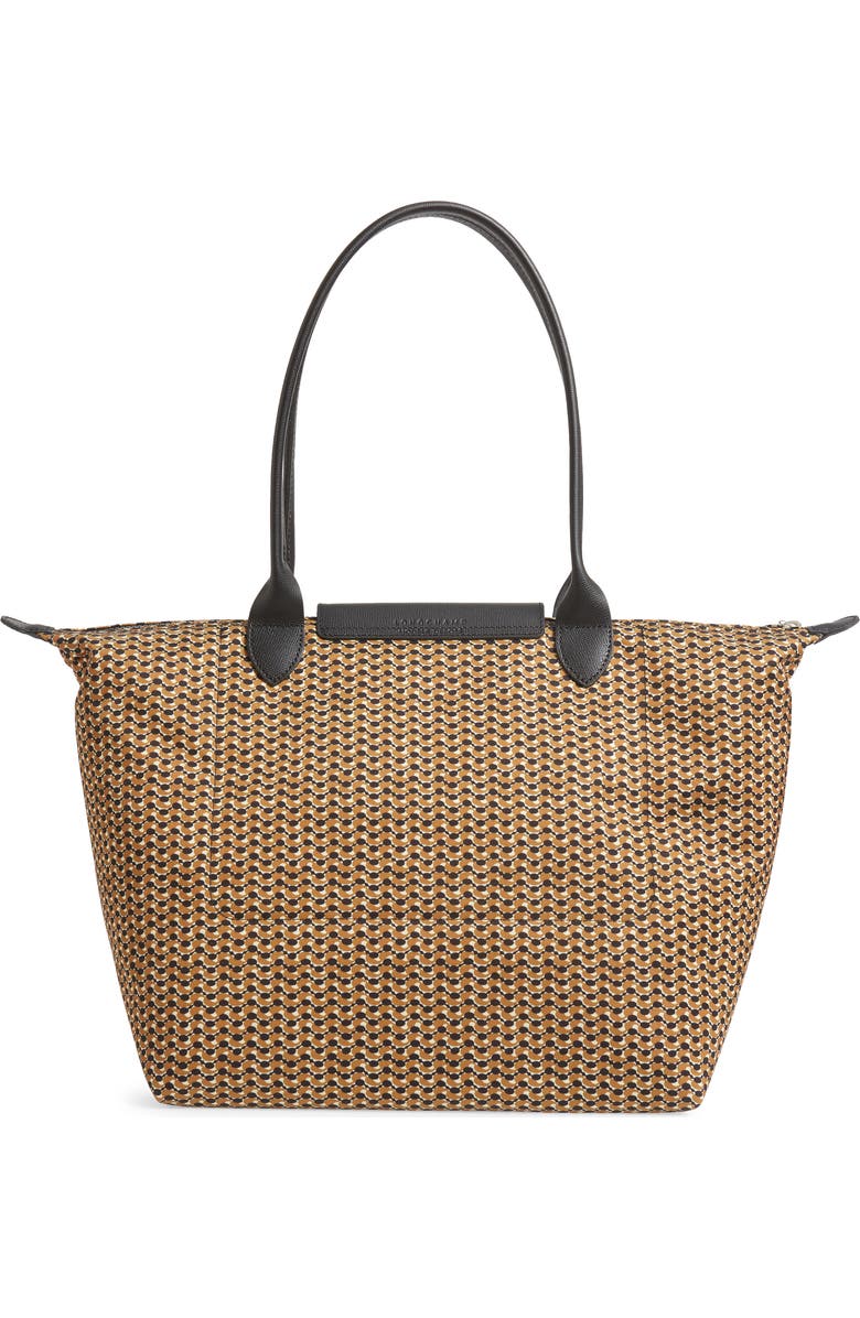 Longchamp Large Le Pliage Print Nylon Shoulder Tote, Alternate, color,