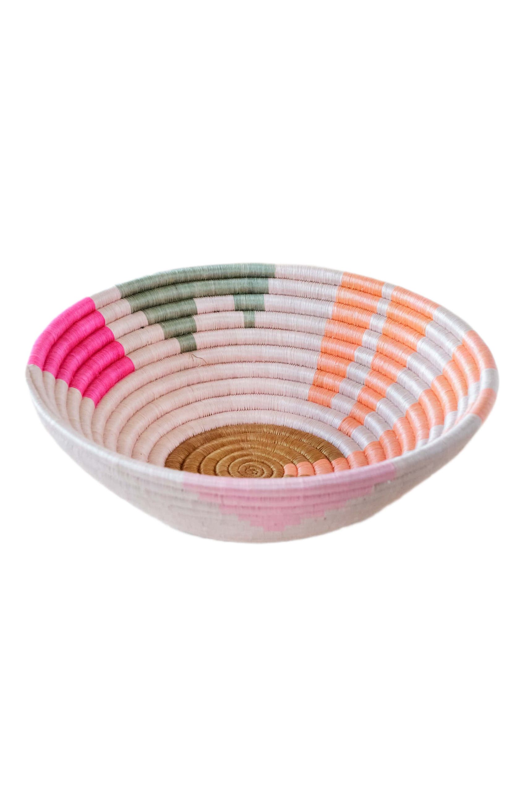 selected Pink, Coral, Green