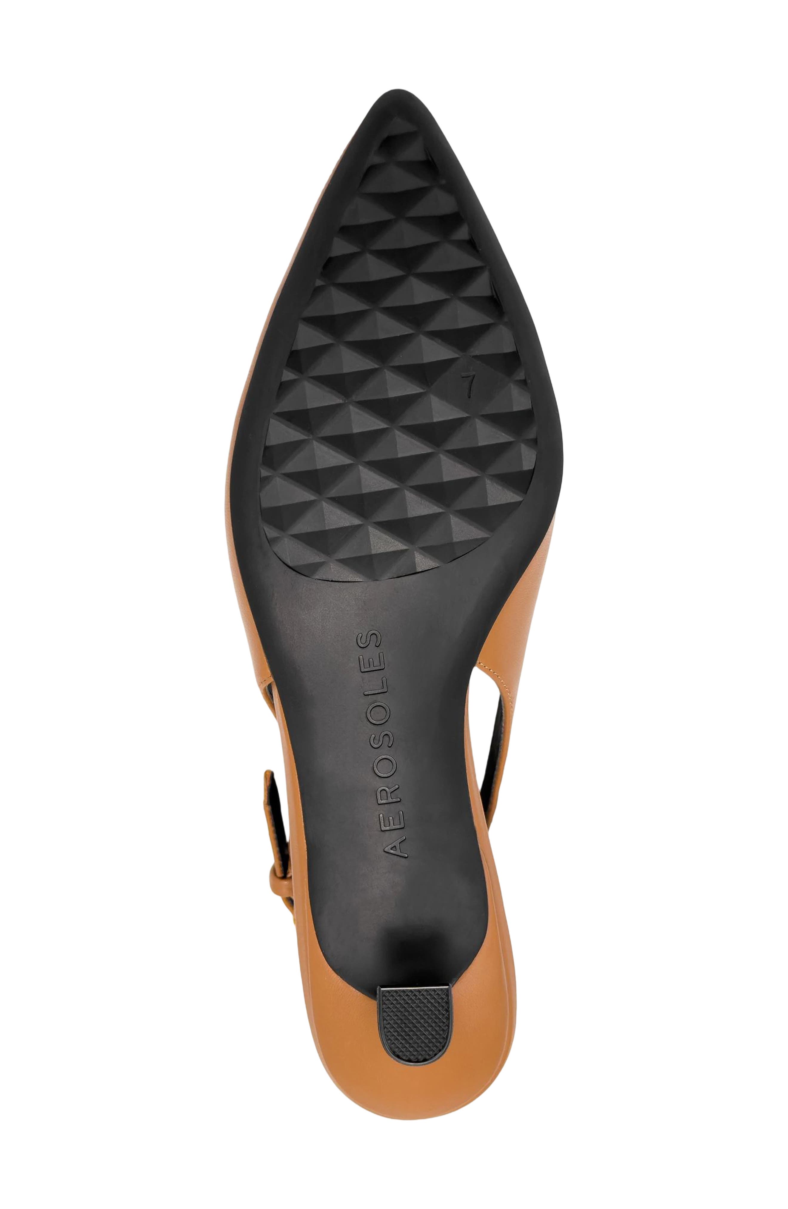 Raya Pointed Toe Slingback Pump, Alternate, color, TAN