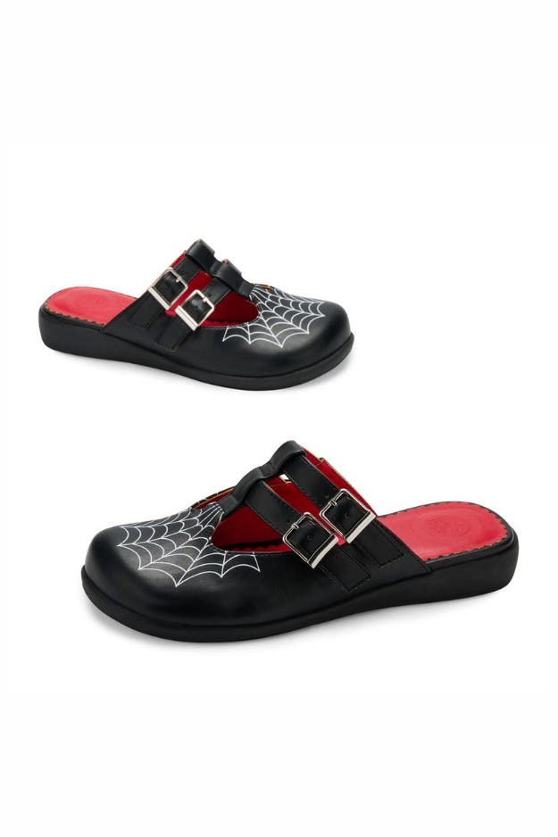 Hot Chocolate Design Widow Heart Women's Mary Jane Clogs, Alternate, color, Widow Heart