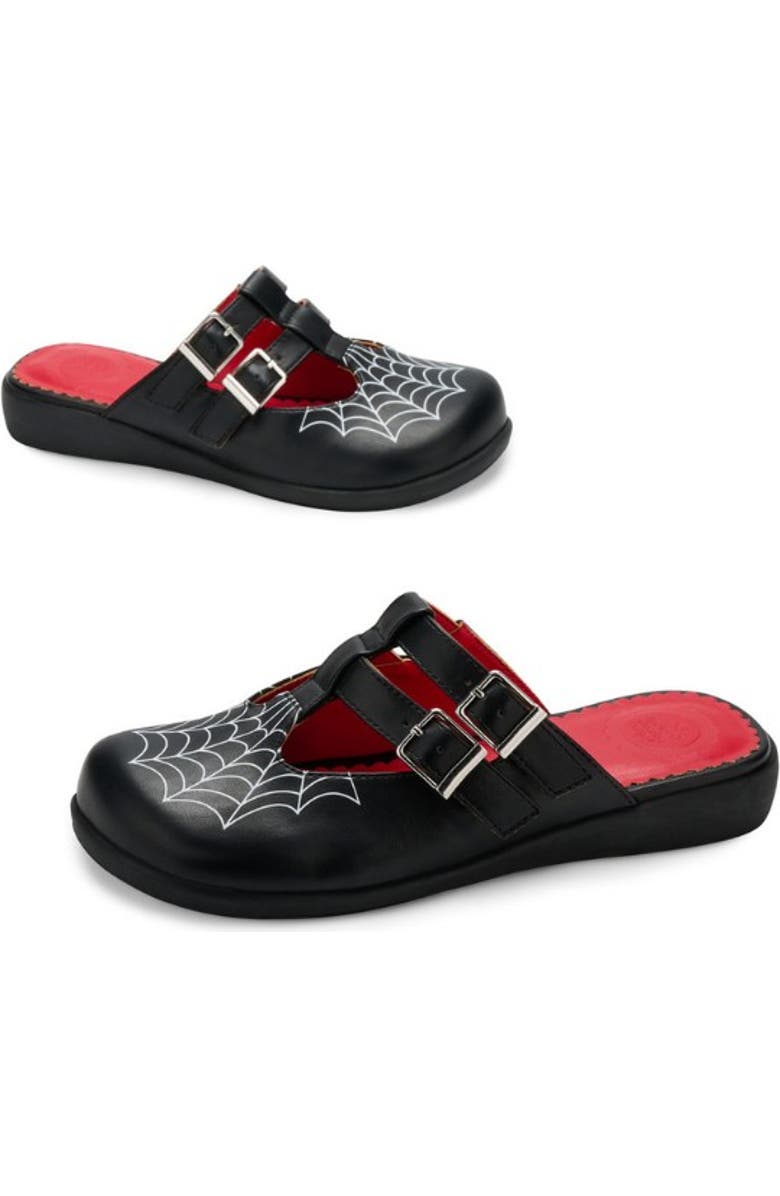 Hot Chocolate Design Widow Heart Women's Mary Jane Clogs, Alternate, color, Widow Heart