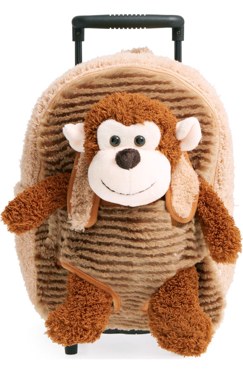 Popatu Trolley Rolling Backpack Set, Main, color,